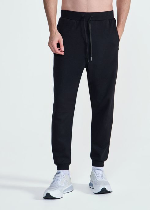 Calça Homem Moletom Zíper