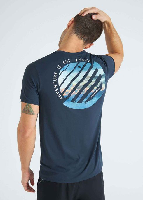 T-shirt Homem  Manga Curta Thermodry Aventura