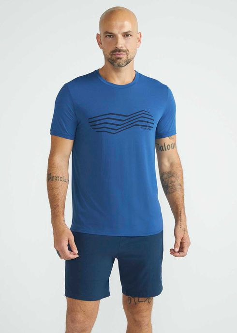 T-Shirt Homem Manga Curta Thermodry Zig