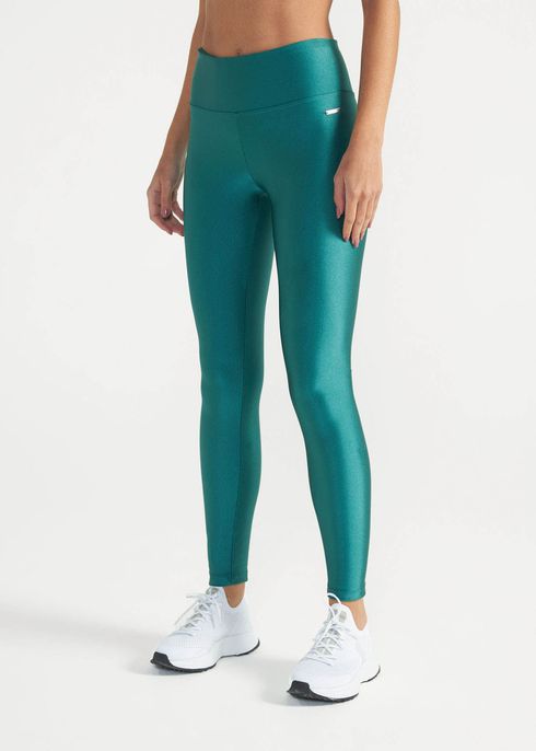 Calça Legging Mulher Básica Brilho
