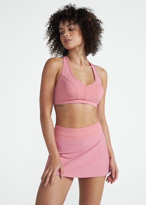 Top mulher Mesh
