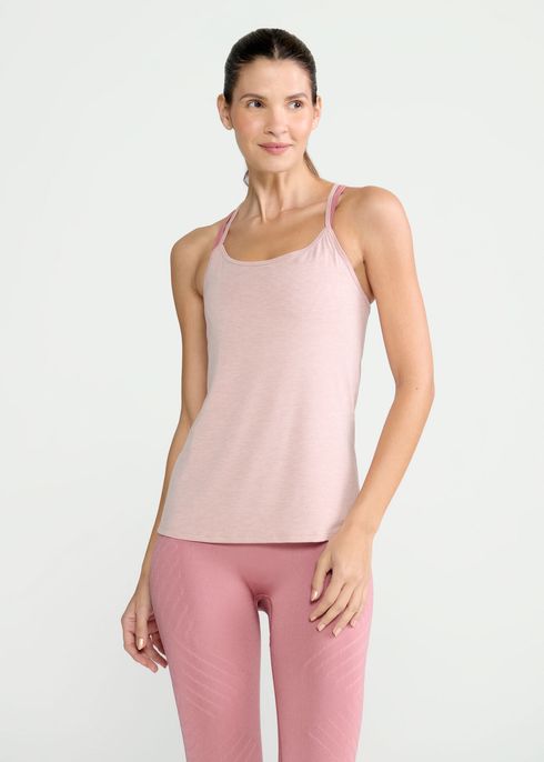 T-shirt Mulher Sem Manga Geometric