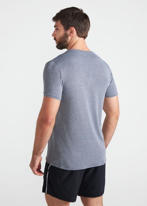 T-shirt Homem Manga Curta Thermodry Listras