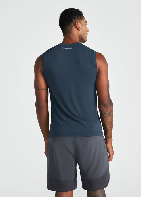 T-shirt Sem Manga Homem Run