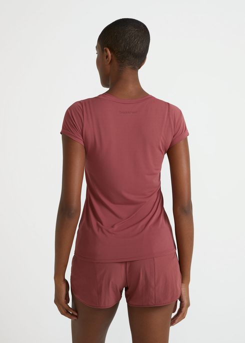 T-shirt Mulher Manga Curta Thermodry U